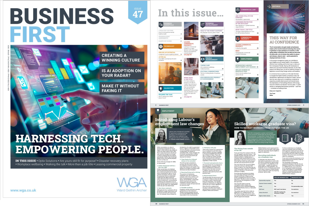 Business First - April 2025 Image