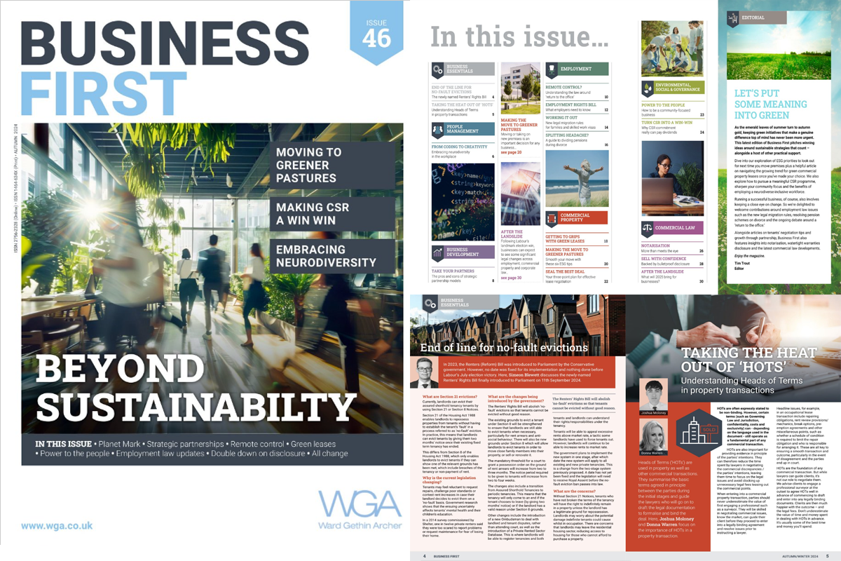 Business First - October 2024 Image