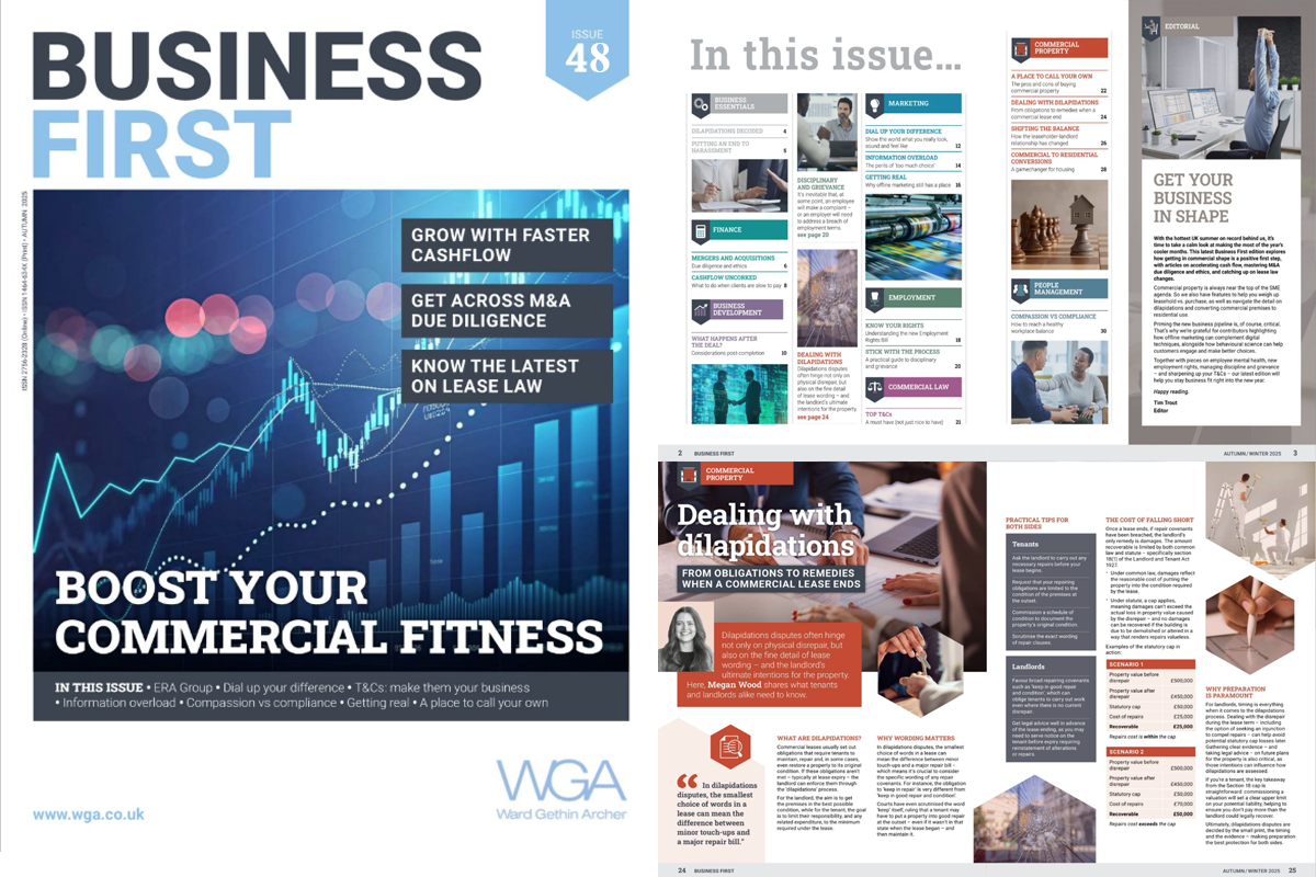 Business First - October 2025 Image