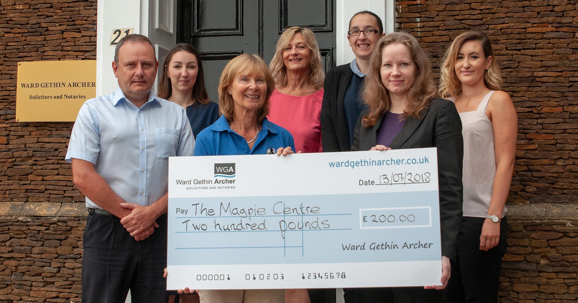 Ward Gethin Archer reins in the cash for West Norfolk horse riding charity Image