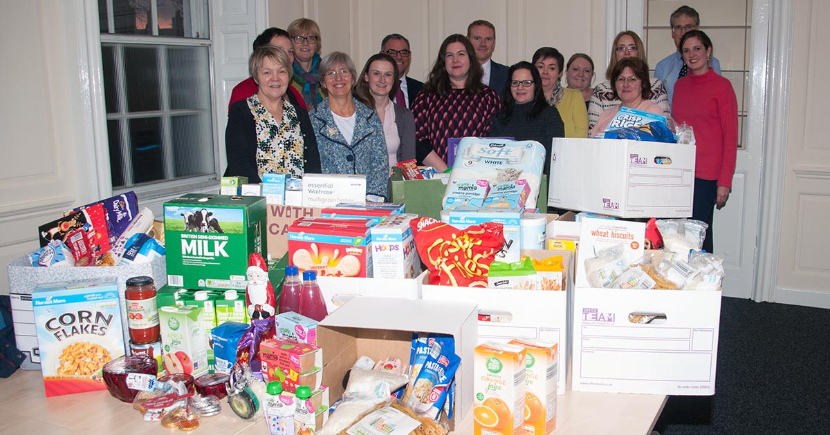 Ward Gethin Archer’s generous donation to Ely Foodbank Image