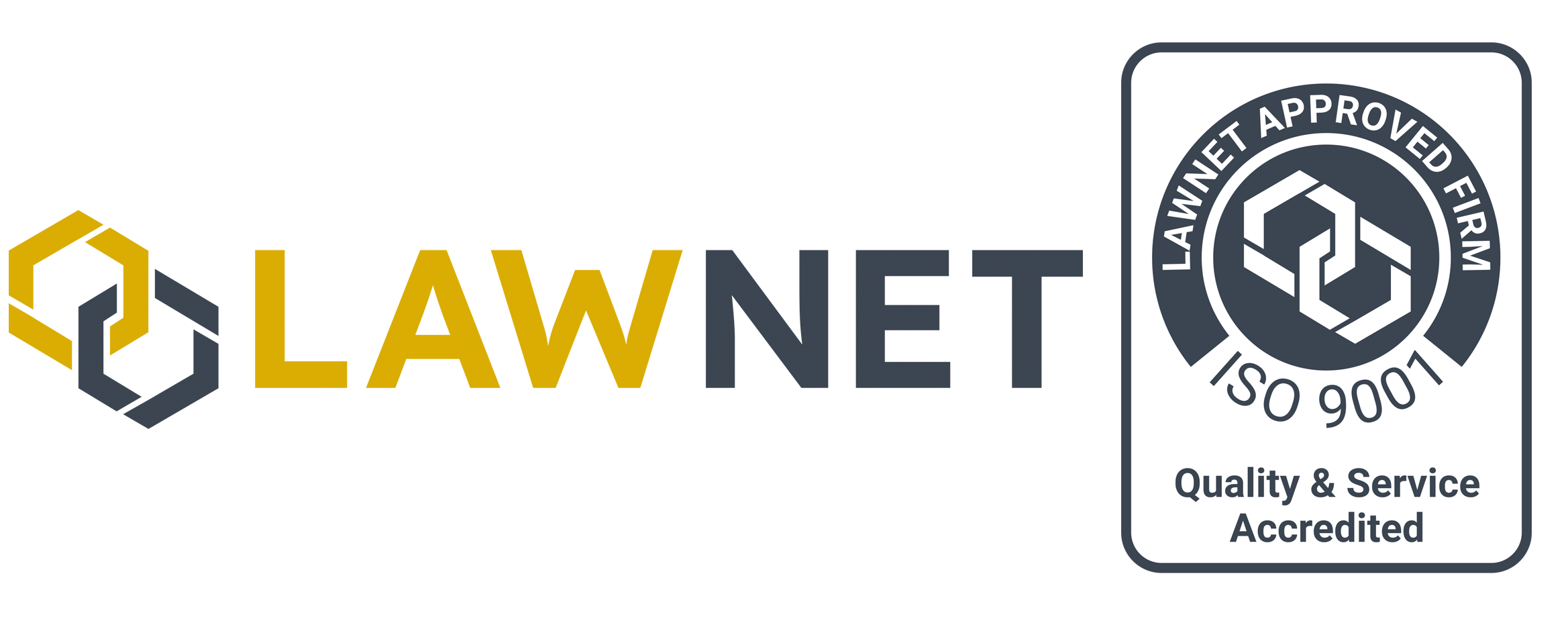 LawNet Excellence Mark (ISO 9001:2015) Logo